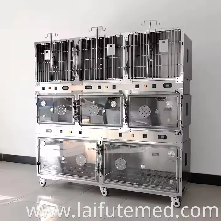 Grand Pet Veterinary Equipment Veterinary Clinic Puppy Incubator Pet ICU Cage